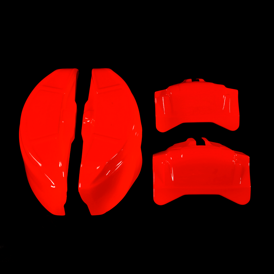 Custom Brake Caliper Covers for Buick in Red Color – Set of 4 + Warranty