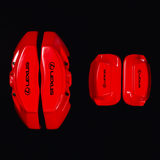 Custom Brake Caliper Covers for Lexus in Red Color – Set of 4 + Warranty