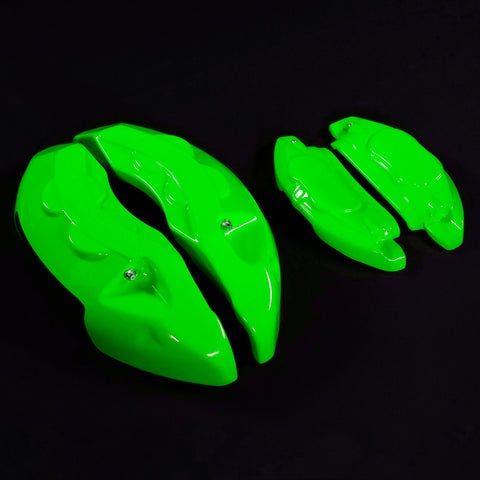 Custom Brake Caliper Covers for BMW – M Style in Green Color – Set of 4 + Warranty