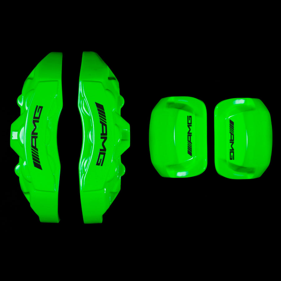 Brake Caliper Covers for Mercedes-Benz G63 2018-2024 – AMG Style in Green Color – Set of 4 + Warranty