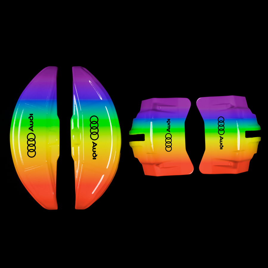 Custom Brake Caliper Covers for Audi in Custom Color – Set of 4 + Warranty
