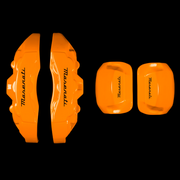 Custom Brake Caliper Covers for Maserati in Orange Color – Set of 4 + Warranty
