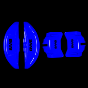 Custom Brake Caliper Covers for Saab in Blue Color – Set of 4 + Warranty