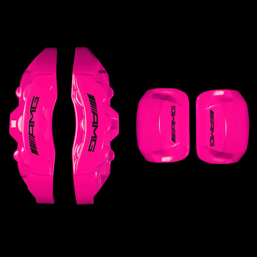 Brake Caliper Covers for Mercedes-Benz G63 2018-2024 – AMG Style in Fuchsia Color – Set of 4 + Warranty
