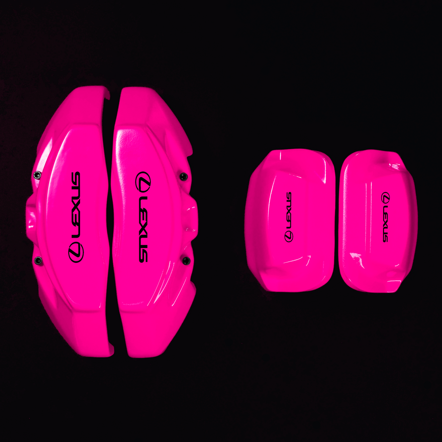 Custom Brake Caliper Covers for Lexus in Fuchsia Color – Set of 4 + Warranty
