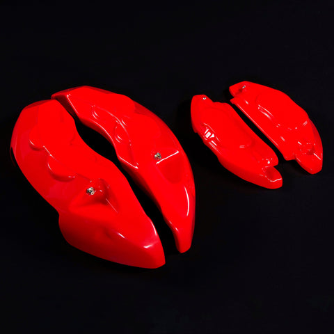 Custom Brake Caliper Covers for BMW in Red Color – Set of 4 + Warranty