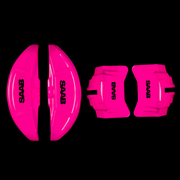 Custom Brake Caliper Covers for Saab in Fuchsia Color – Set of 4 + Warranty