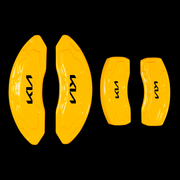 Custom Brake Caliper Covers for Kia in Yellow Color – Set of 4 + Warranty