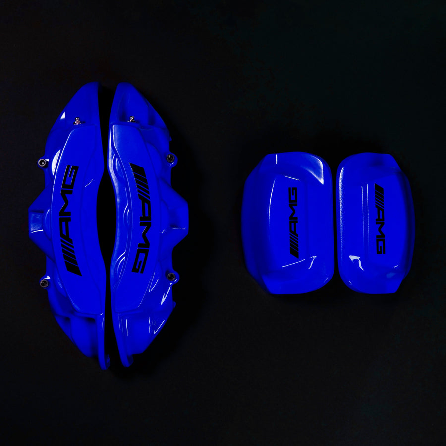 Brake Caliper Covers for Mercedes-Benz G550 2018-2024 – AMG Style in Blue Color – Set of 4 + Warranty