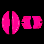 Custom Brake Caliper Covers for GMC in Fuchsia Color – Set of 4 + Warranty