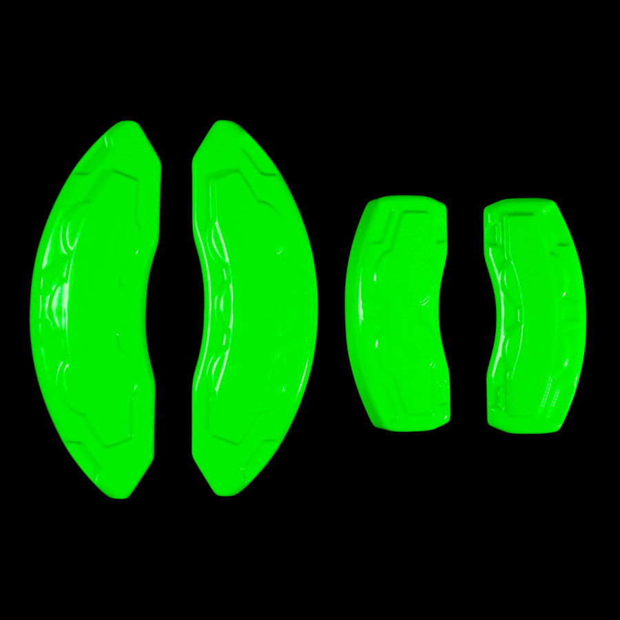 Custom Brake Caliper Covers for Chrysler in Green Color – Set of 4 + Warranty
