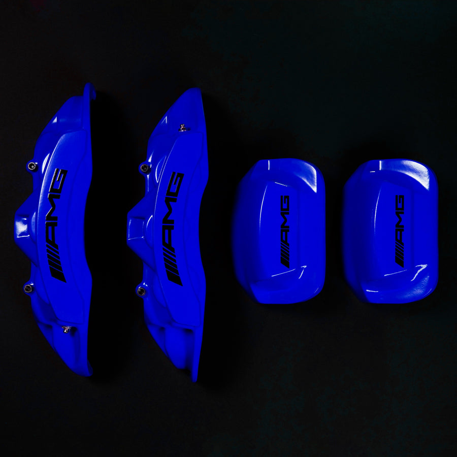 Brake Caliper Covers for Mercedes-Benz G550 2018-2024 – AMG Style in Blue Color – Set of 4 + Warranty