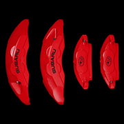 Custom Brake Caliper Covers for Subaru in Red Color – Set of 4 + Warranty