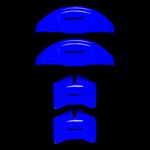 Custom Brake Caliper Covers for Polestar in Blue Color – Set of 4 + Warranty