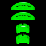 Custom Brake Caliper Covers for Land Rover in Green Color – Set of 4 + Warranty