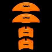 Custom Brake Caliper Covers for Saab in Orange Color – Set of 4 + Warranty