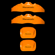 Custom Brake Caliper Covers for Maserati in Orange Color – Set of 4 + Warranty