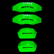 Brake Caliper Covers for Mercedes-Benz C43 2015-2018 – AMG Style in Green Color – Set of 4 + Warranty