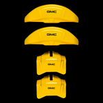 Custom Brake Caliper Covers for GMC in Yellow Color – Set of 4 + Warranty