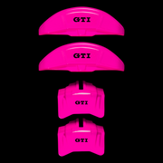Custom Brake Caliper Covers for Volkswagen in Fuchsia Color – Set of 4 + Warranty
