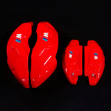 Custom Brake Caliper Covers for BMW – M Style in Red Color – Set of 4 + Warranty