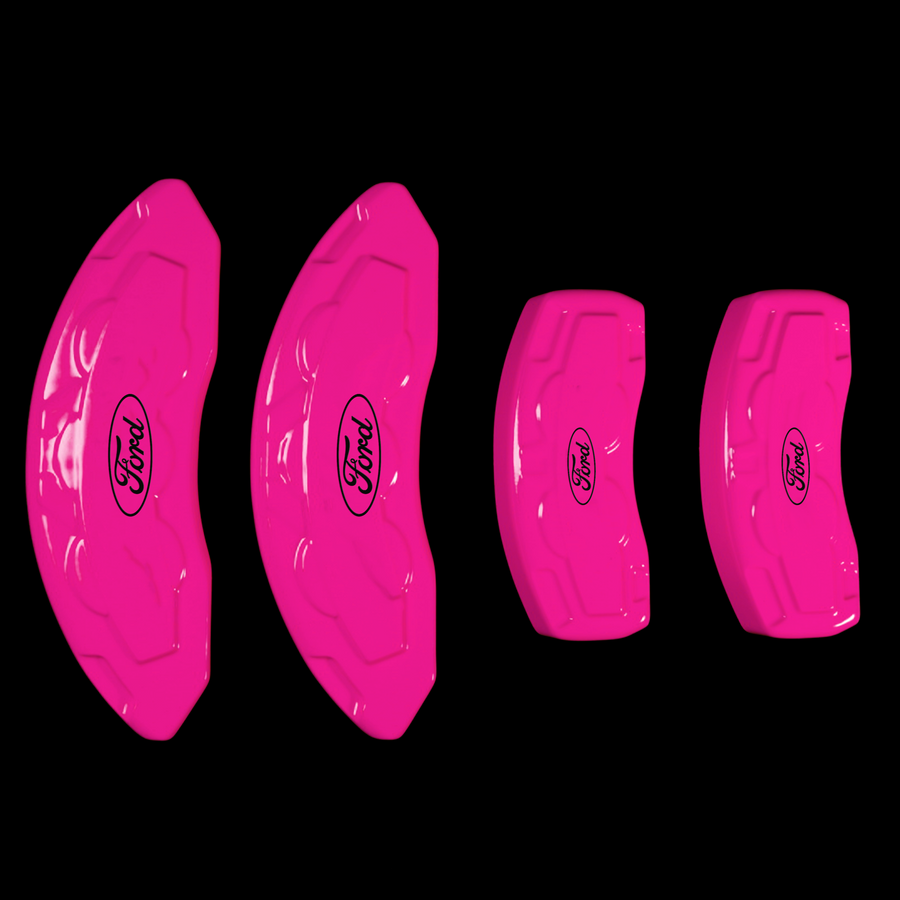 Custom Brake Caliper Covers for Ford in Fuchsia Color – Set of 4 + Warranty