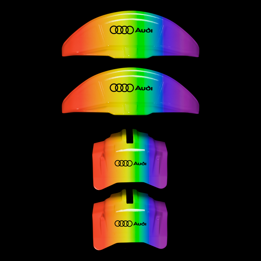 Custom Brake Caliper Covers for Audi in Custom Color – Set of 4 + Warranty