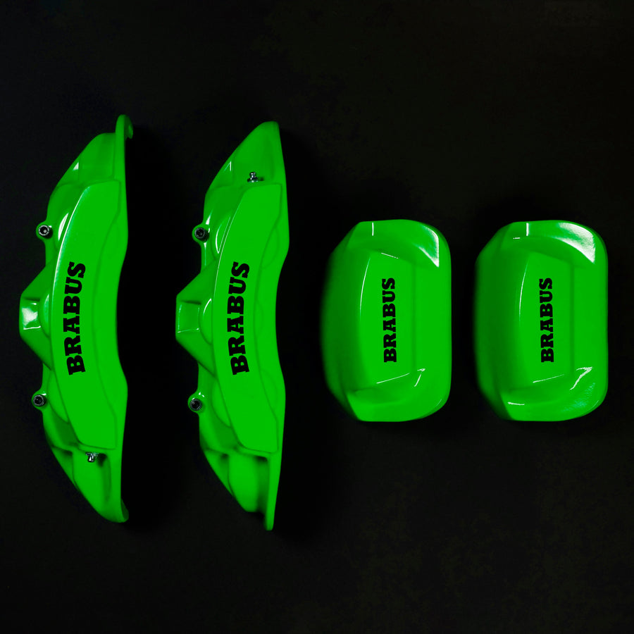 Brake Caliper Covers for Mercedes-Benz G550 2018-2024 – Brabus in Green Color – Set of 4 + Warranty