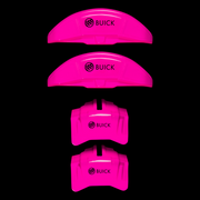 Custom Brake Caliper Covers for Buick in Fuchsia Color – Set of 4 + Warranty