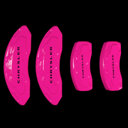 Custom Brake Caliper Covers for Chrysler in Fuchsia Color – Set of 4 + Warranty