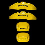 Brake Caliper Covers for Mercedes-Benz G63 2018-2024 – AMG Style in Yellow Color – Set of 4 + Warranty