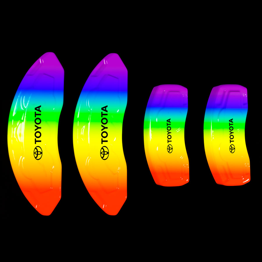 Custom Brake Caliper Covers for Toyota in Custom Color – Set of 4 + Warranty