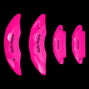 Custom Brake Caliper Covers for Rolls-Royce in Fuchsia Color – Set of 4 + Warranty