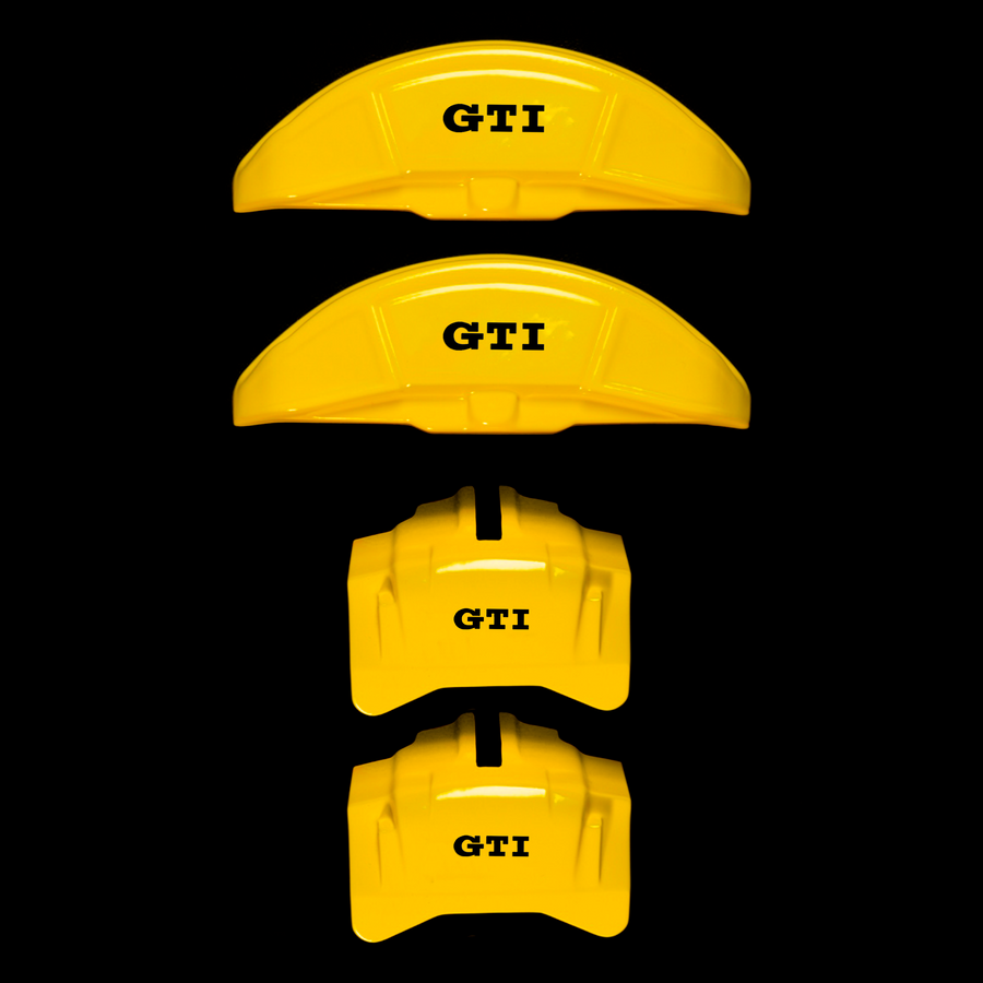 Custom Brake Caliper Covers for Volkswagen in Yellow Color – Set of 4 + Warranty
