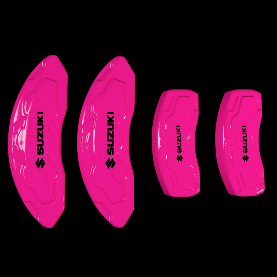 Custom Brake Caliper Covers for Suzuki in Fuchsia Color – Set of 4 + Warranty