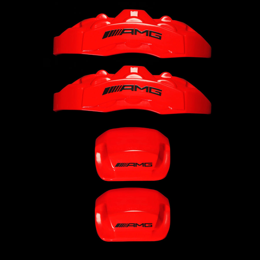 Brake Caliper Covers for Mercedes-Benz G63 2019-2025 – AMG Style in Red Color – Set of 4 + Warranty