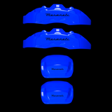 Custom Brake Caliper Covers for Maserati in Blue Color – Set of 4 + Warranty