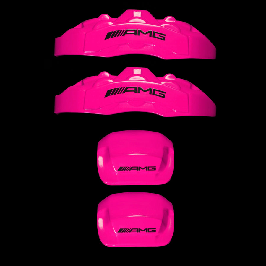 Brake Caliper Covers for Mercedes-Benz G63 2018-2024 – AMG Style in Fuchsia Color – Set of 4 + Warranty
