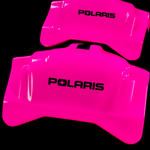Custom Brake Caliper Covers for Polaris in Fuchsia Color – Set of 4 + Warranty