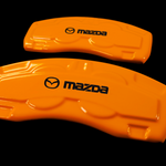 Custom Brake Caliper Covers for Mazda in Orange Color – Set of 4 + Warranty
