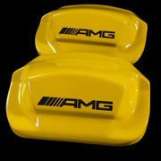 Brake Caliper Covers for Mercedes-Benz G63 2018-2024 – AMG Style in Yellow Color – Set of 4 + Warranty