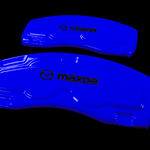 Custom Brake Caliper Covers for Mazda in Blue Color – Set of 4 + Warranty