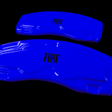 Custom Brake Caliper Covers for Fiat in Blue Color – Set of 4 + Warranty