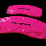 Custom Brake Caliper Covers for Hummer in Fuchsia Color – Set of 4 + Warranty