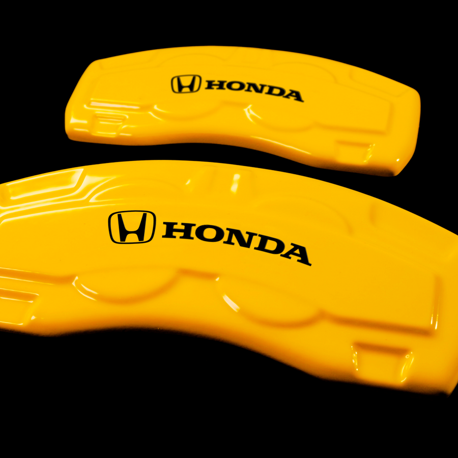 Custom Brake Caliper Covers for Honda in Yellow Color – Set of 4 + Warranty