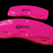 Custom Brake Caliper Covers for Oldsmobile in Fuchsia Color – Set of 4 + Warranty