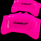 Custom Brake Caliper Covers for Polestar in Fuchsia Color – Set of 4 + Warranty