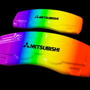 Custom Brake Caliper Covers for Mitsubishi in Custom Color – Set of 4 + Warranty