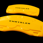 Custom Brake Caliper Covers for Chrysler in Yellow Color – Set of 4 + Warranty