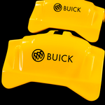 Custom Brake Caliper Covers for Buick in Yellow Color – Set of 4 + Warranty